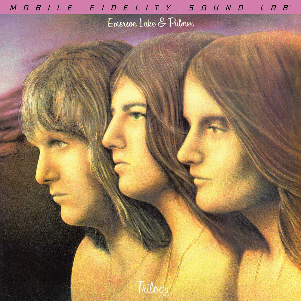 the album cover for Emerson Lake & Palmer - Trilogy [180 Gram]