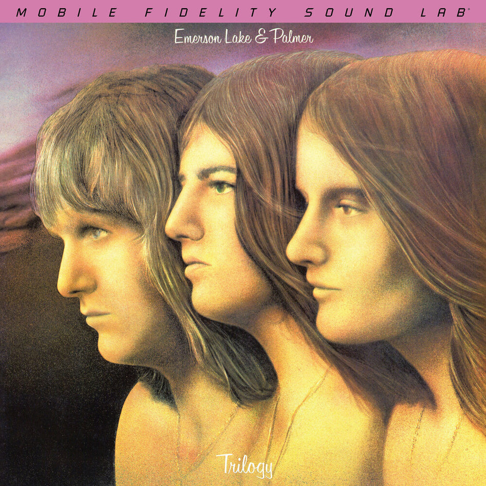 the album cover for Emerson Lake & Palmer - Trilogy [180 Gram]