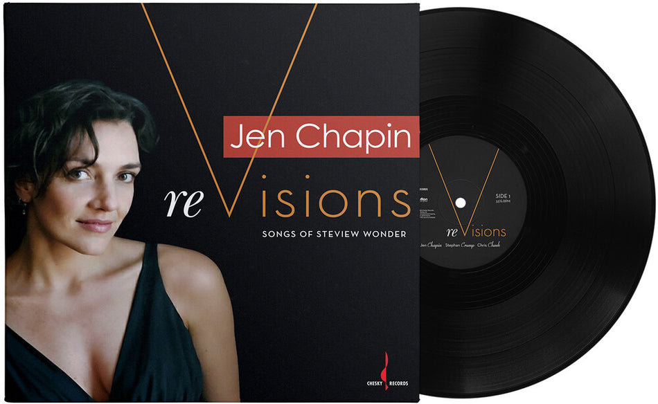 the album cover for Jen Chapin - Revisions: Songs Of Stevie Wonder [180 Gram]