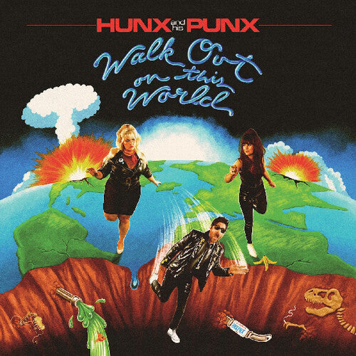 Hunx and His Punx - Walk Out On This World LP (Clear with Green Splatter Vinyl)