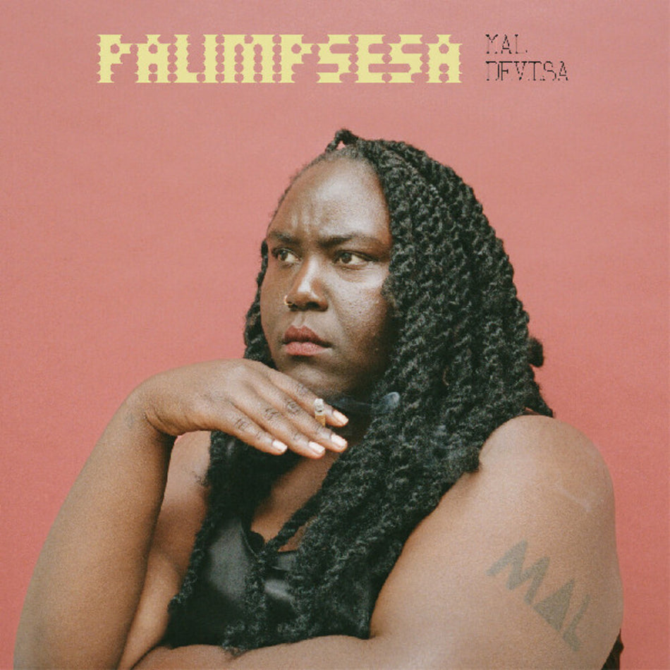 the album cover for Mal Devisa - Palimpsesa [Yellow/Orange]