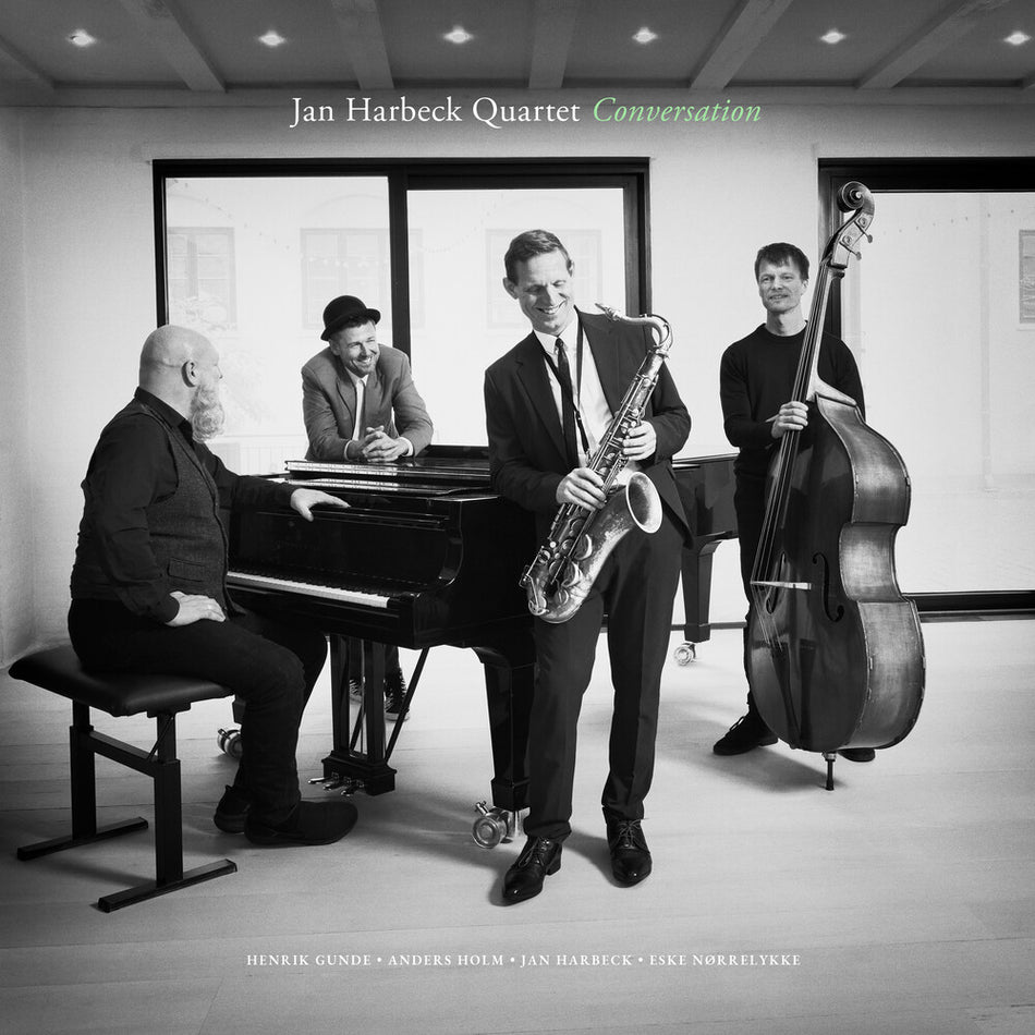 the album cover for Jan Harbeck - Conversation