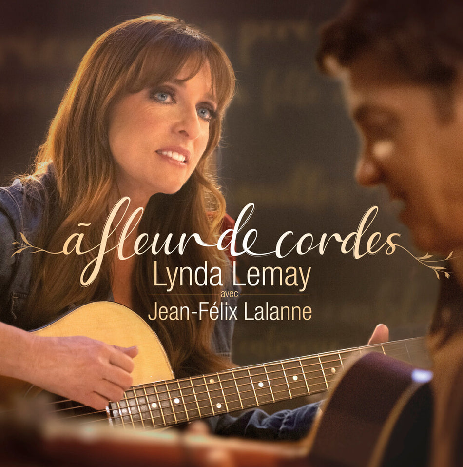 the album cover for Lynda Lemay  / Lalanne,Jean-Felix - Fleur De Cordes