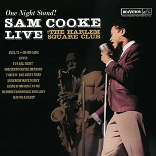 Sam Cooke - Live At The Harlem Square LP (140-Gram Vinyl, Holland - Import)