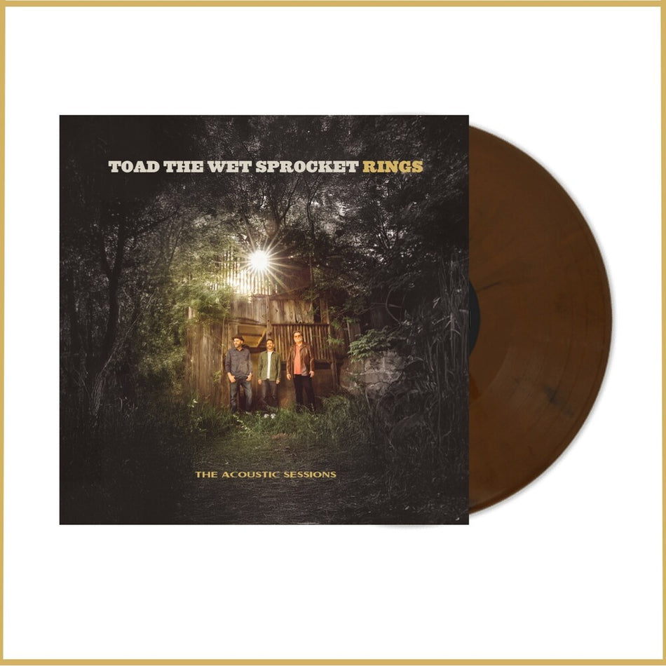 the album cover for Toad The Wet Sprocket - Rings: Acoustic Sessions [Colored Vinyl] (Post)