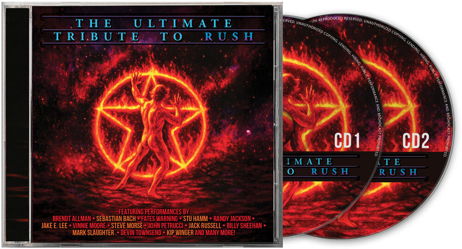the album cover for Various Artists - THE ULTIMATE TRIBUTE TO RUSH