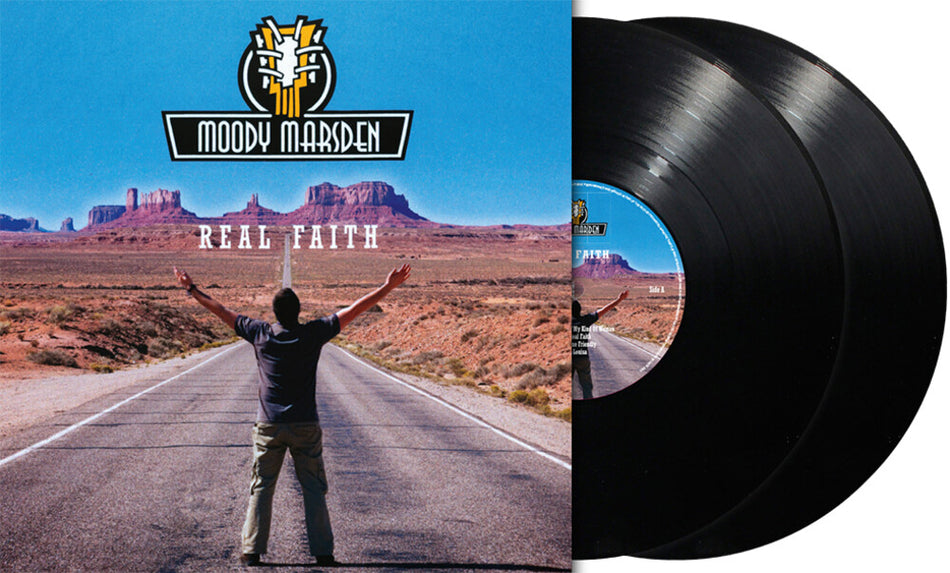 the album cover for Moody Marsden - Real Faith (Fra)