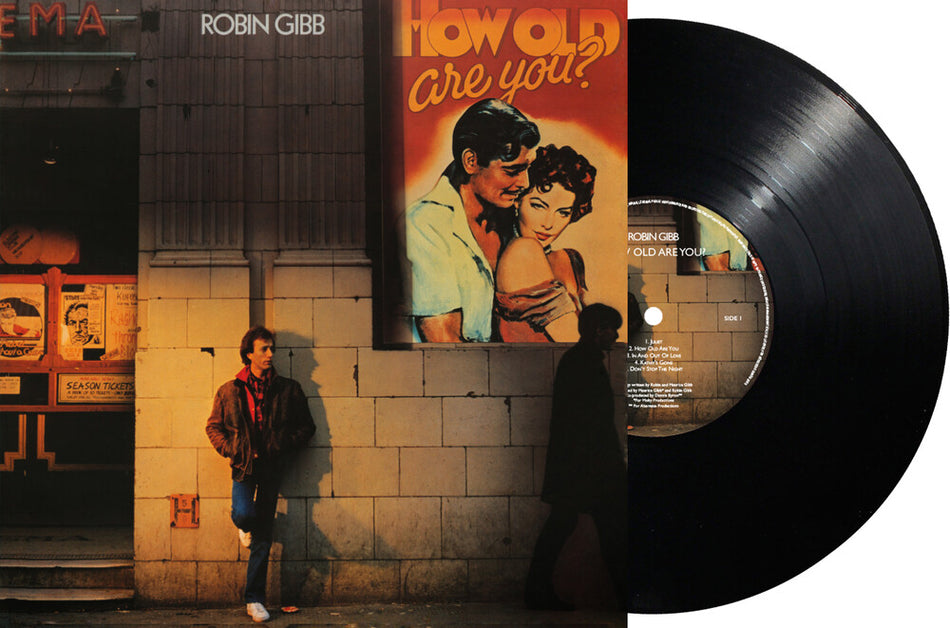 the album cover for Robin Gibb - How Old Are You (Fra)