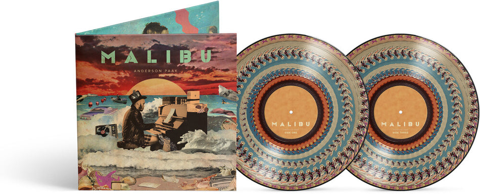 the album cover for Anderson .Paak - Malibu - 10 Year Anniversary [Zoetrope]