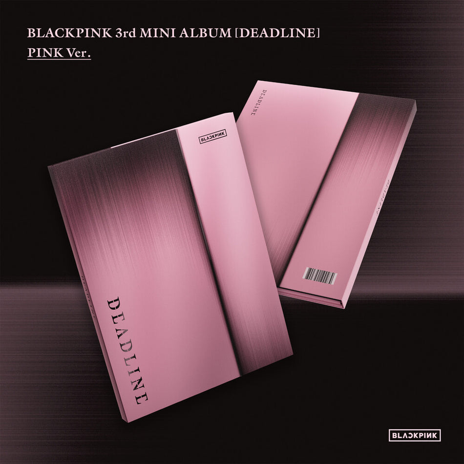 the album cover for BLACKPINK - 3rd Mini Album [Deadline] Pink Version (Phob)