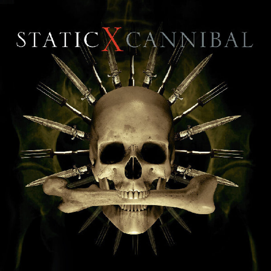 the album cover for Static X - Cannibal (Bonus Track) [Colored Vinyl]