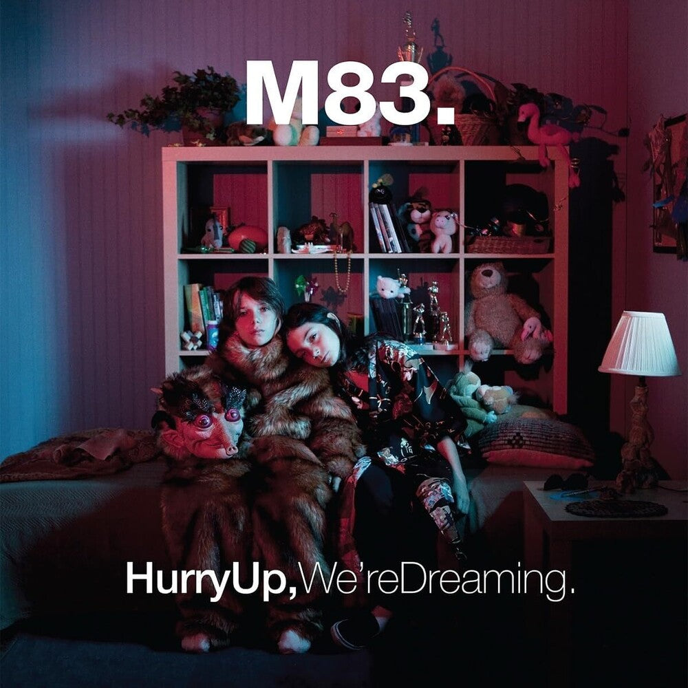 the album cover for M83 - Hurry Up We're Dreaming (Blue) [Clear Vinyl] (Pnk) (Uk)
