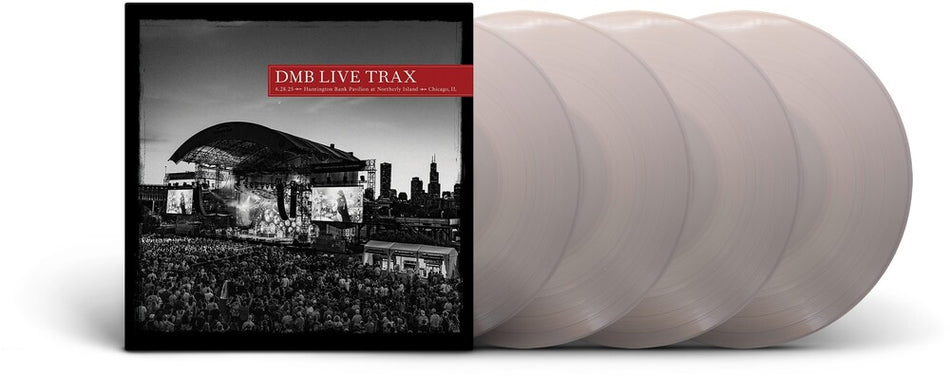 the album cover for Dave Matthews - Live Trax Vol. 72: 6.28.25 Huntington Bank Pavilion at Northerly Island - Chicago, IL [Natural Color Vinyl]