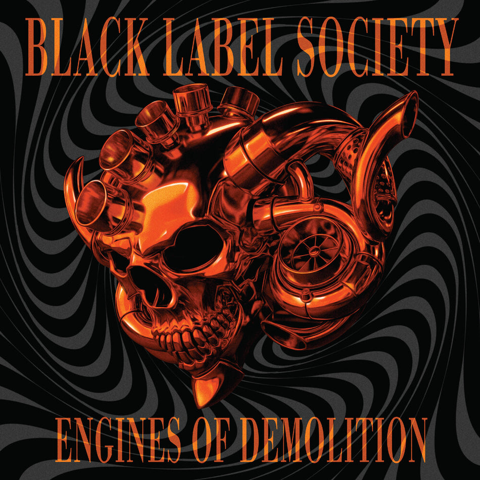 the album cover for Black Label Society - Engines Of Demolition (Blk) [Colored Vinyl] (Org) (Spla)