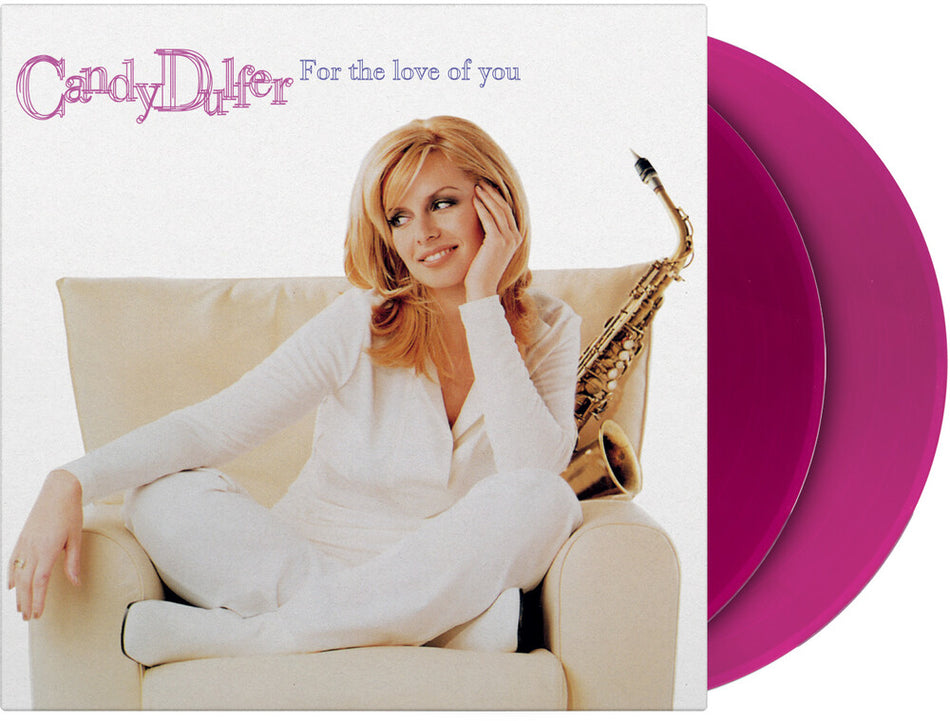 the album cover for Candy Dulfer - For The Love Of You [Colored Vinyl] [Limited Edition] [180 Gram] (Purp)