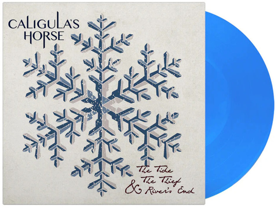 the album cover for Caligula's Horse - Tide The Thief & River's End (Blue) [Colored Vinyl] [Limited Edition]