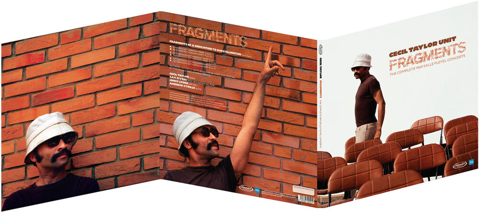 the album cover for Cecil Taylor  Unit - Fragments: Complete 1969 Salle Pleyel [Deluxe] [RSD 2026]