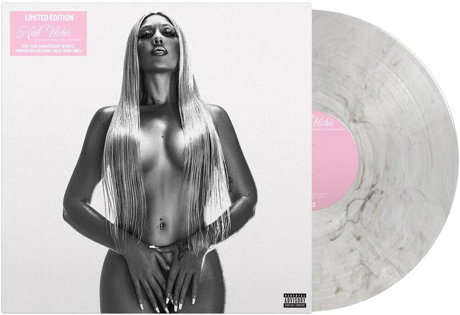 the album cover for Kali Uchis - Sin Miedo (del Amor y Otros Demonios) - 5 Year Anniversary [Cielo Swirl LP]