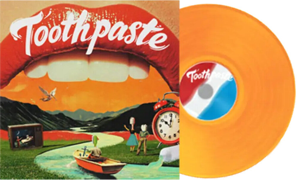 the album cover for Crystal Tides - Toothpaste [Colored Vinyl] (Org) (Uk)