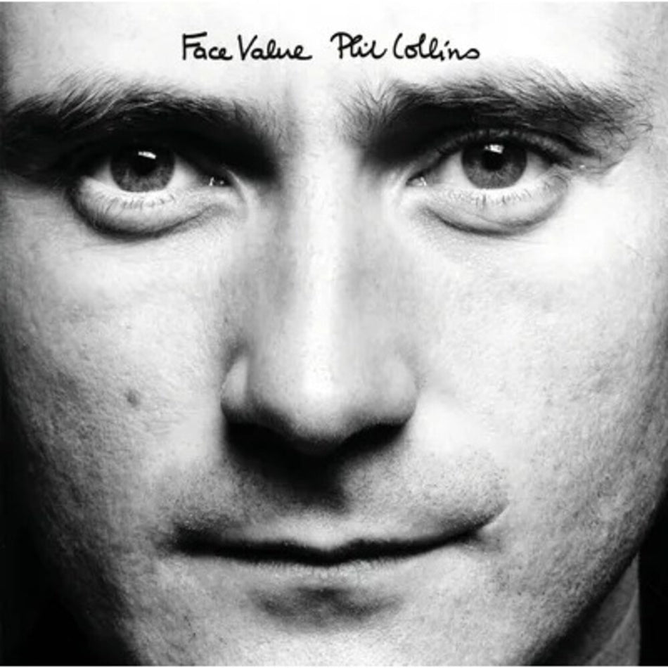 the album cover for Phil Collins - Face Value (Uk)