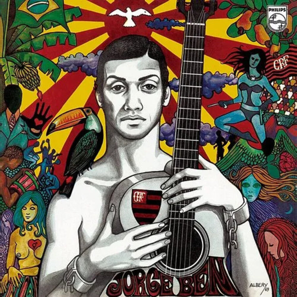 the album cover for Jorge Ben - Jorge Ben (Uk)