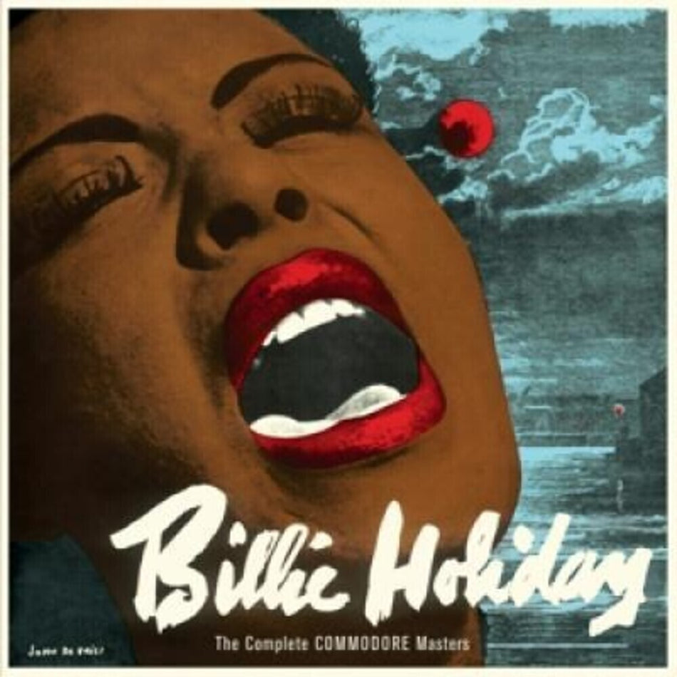 the album cover for Billie Holiday - Commodore Masters [Colored Vinyl] [Limited Edition] [180 Gram] (Red) (Spa)
