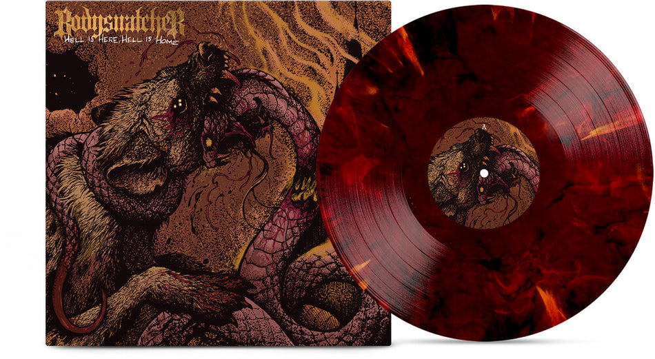 the album cover for Bodysnatcher - Hell Is Here Hell Is Home