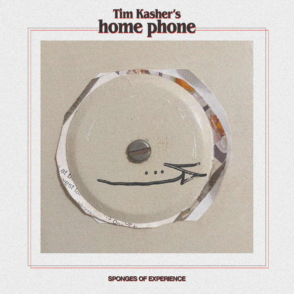 the album cover for Tim Kasher - Sponges Of Experience [Indie Exclusive] [Colored Vinyl] (Tan) [Indie Exclusive]