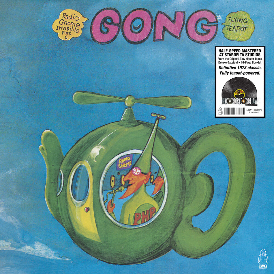 the album cover for Gong - Flying Teapot [RSD 2026]