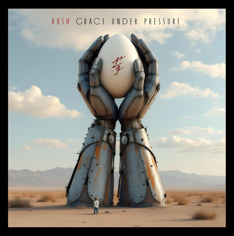 the album cover for Rush - Grace Under Pressure - Super Deluxe [4CD + Blu-Ray]