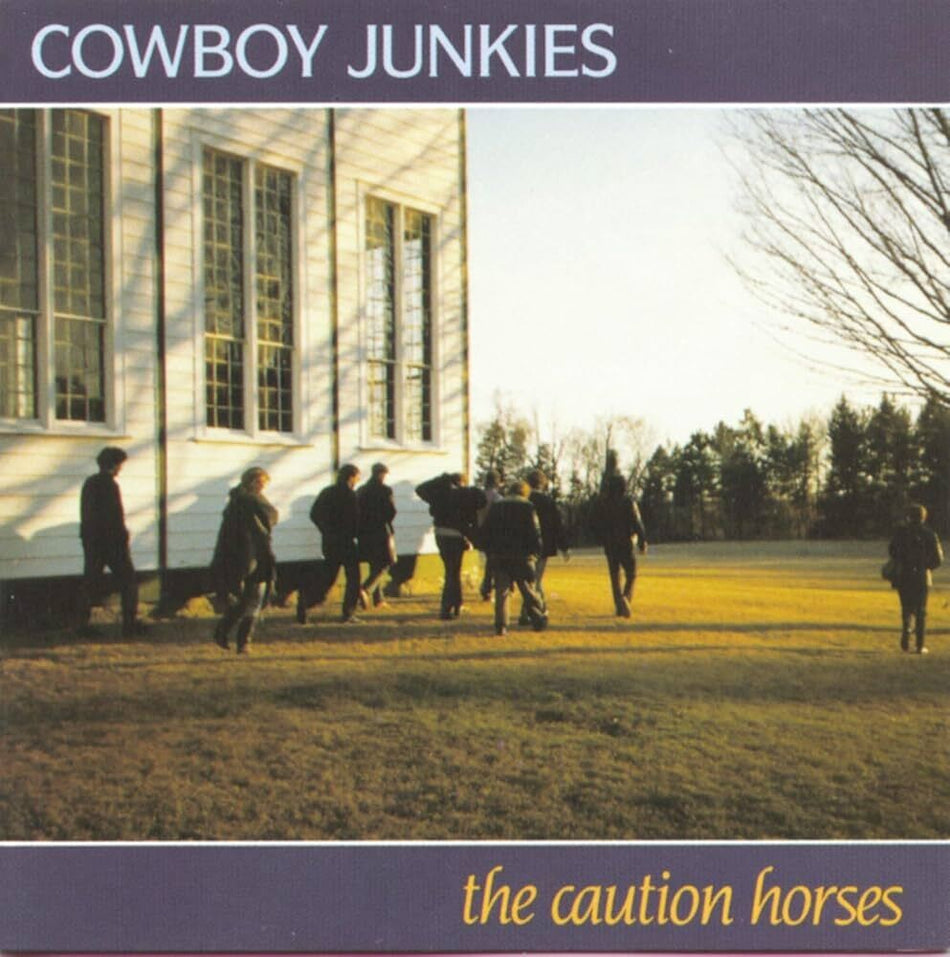the album cover for Cowboy Junkies - Caution Horses (Blk) (Can)