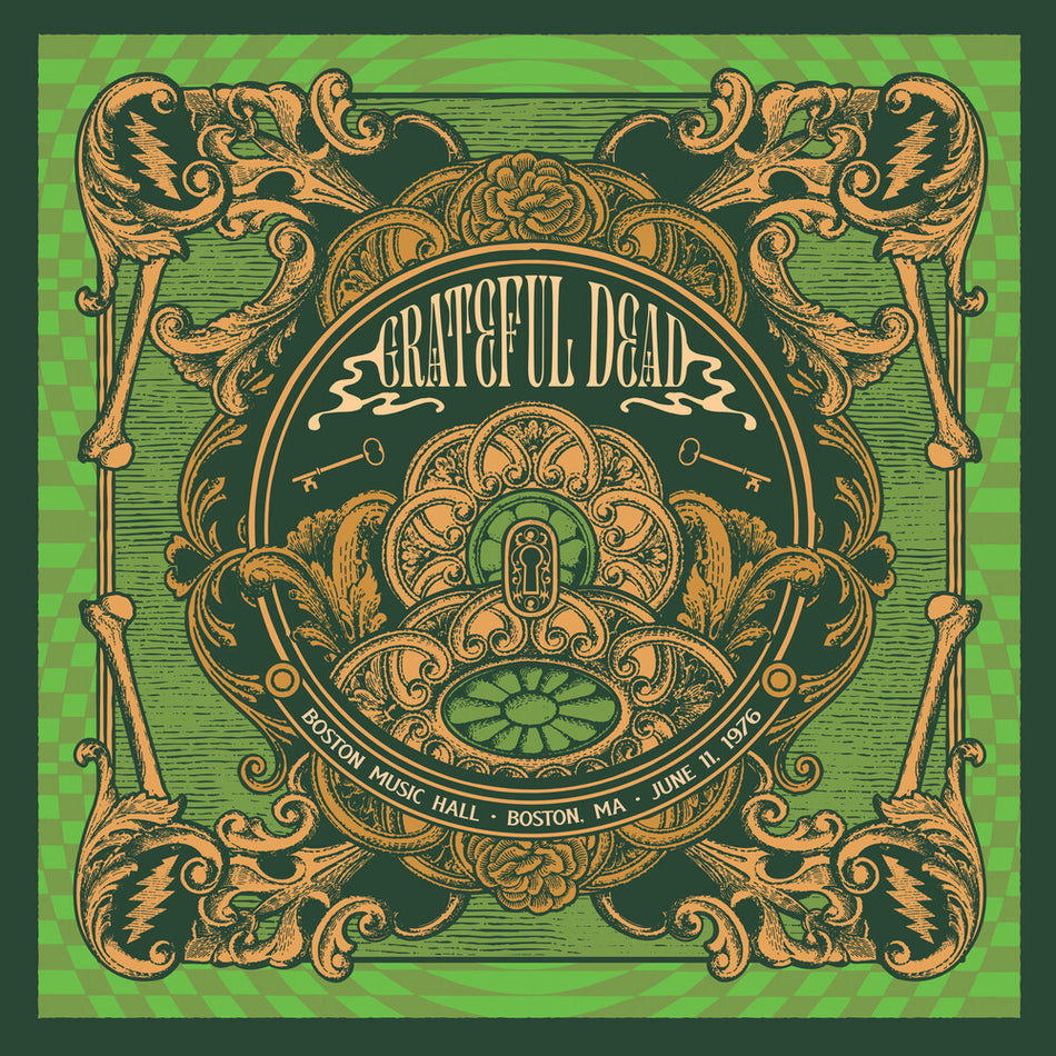 the album cover for Grateful Dead - Boston Music Hall, Boston, MA 6/11/76 [RSD 2026]