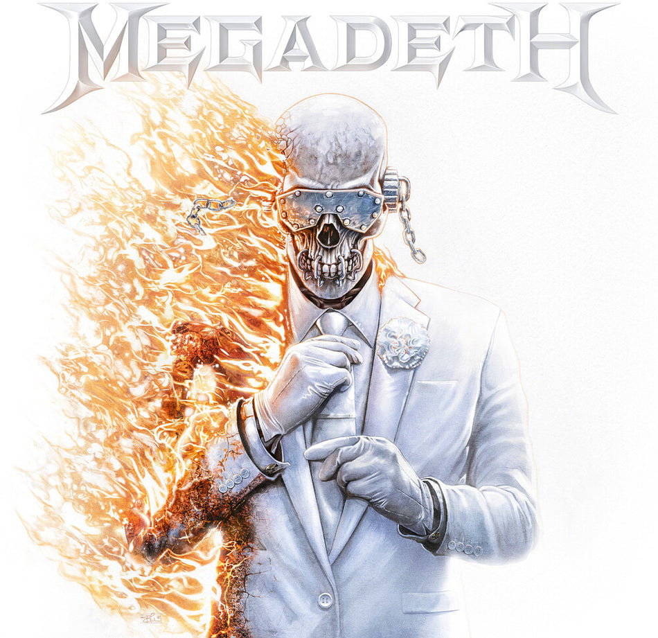the album cover for Megadeth - Megadeth [Indie Exclusive Marble]
