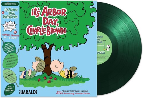 Vince Guaraldi - It's Arbor Day, Charlie Brown / Charlie Brown's All Stars LP (Anniversary Forest Green Vinyl)