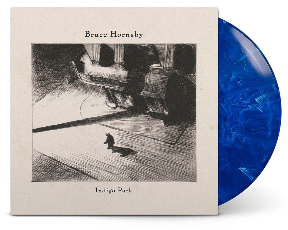 the album cover for Bruce Hornsby - Indigo Park [Indie Exclusive Frosted Blue]