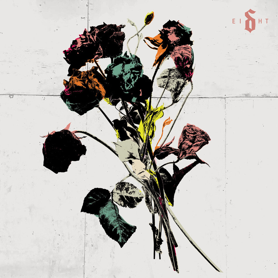 the album cover for Shinedown - EI8HT [Evergreen]