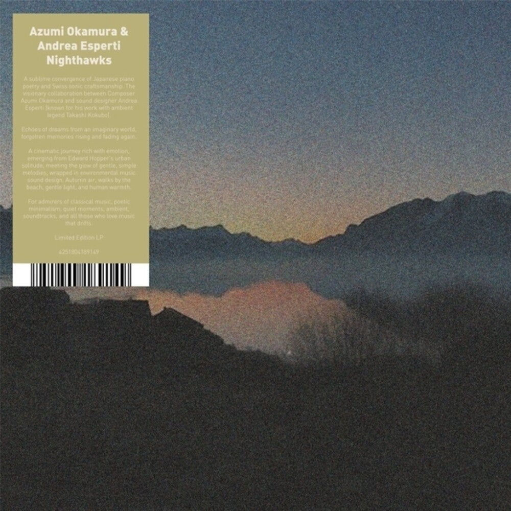 the album cover for Azumi Okaruma  / Esperti,Andrea - Nighthawks