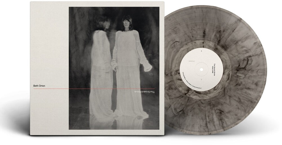 the album cover for Beth Orton - Ground Above [Indie Exclusive Cigarette Curls Smokey/Translucent Marbled]