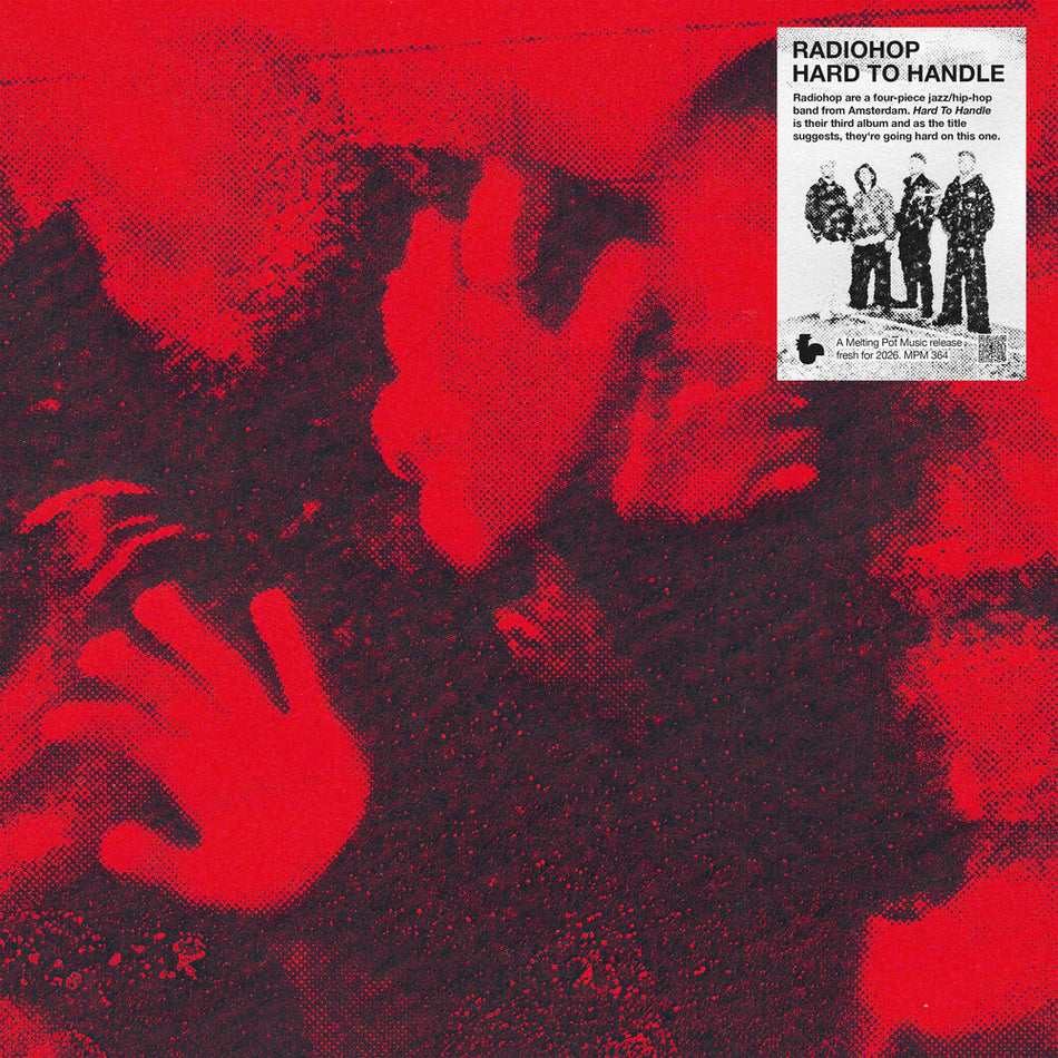 the album cover for Radiohop - Hard To Handle