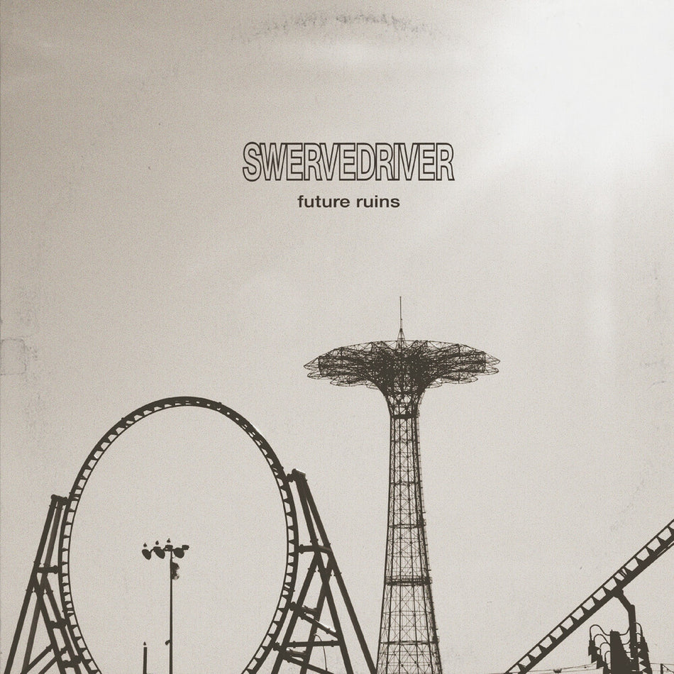 the album cover for Swervedriver - Future Ruins - Baby Blue (Blue) [Colored Vinyl]