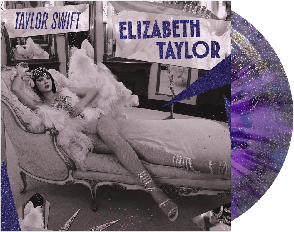 ☆希少☆Hexstatic / Rewind / 2LP レコード Taylor Swift - Elizabeth Taylor [Cry My Eyes Violet Glitter] [RSD