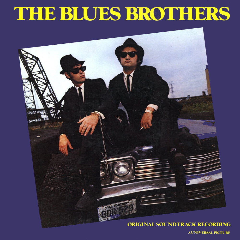 the album cover for The Blues Brothers / O.S.T. (Cvnl) (Gol) (Ltd) - The Blues Brothers / O.S.T. [Clear Vinyl] (Gol) [Limited Edition]