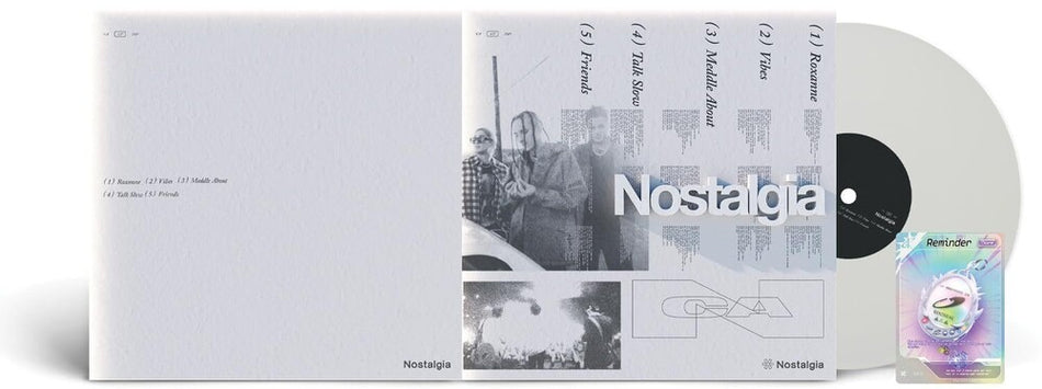 the album cover for Chase Atlantic - Nostalgia [Colored Vinyl] (Ep) (Wht)