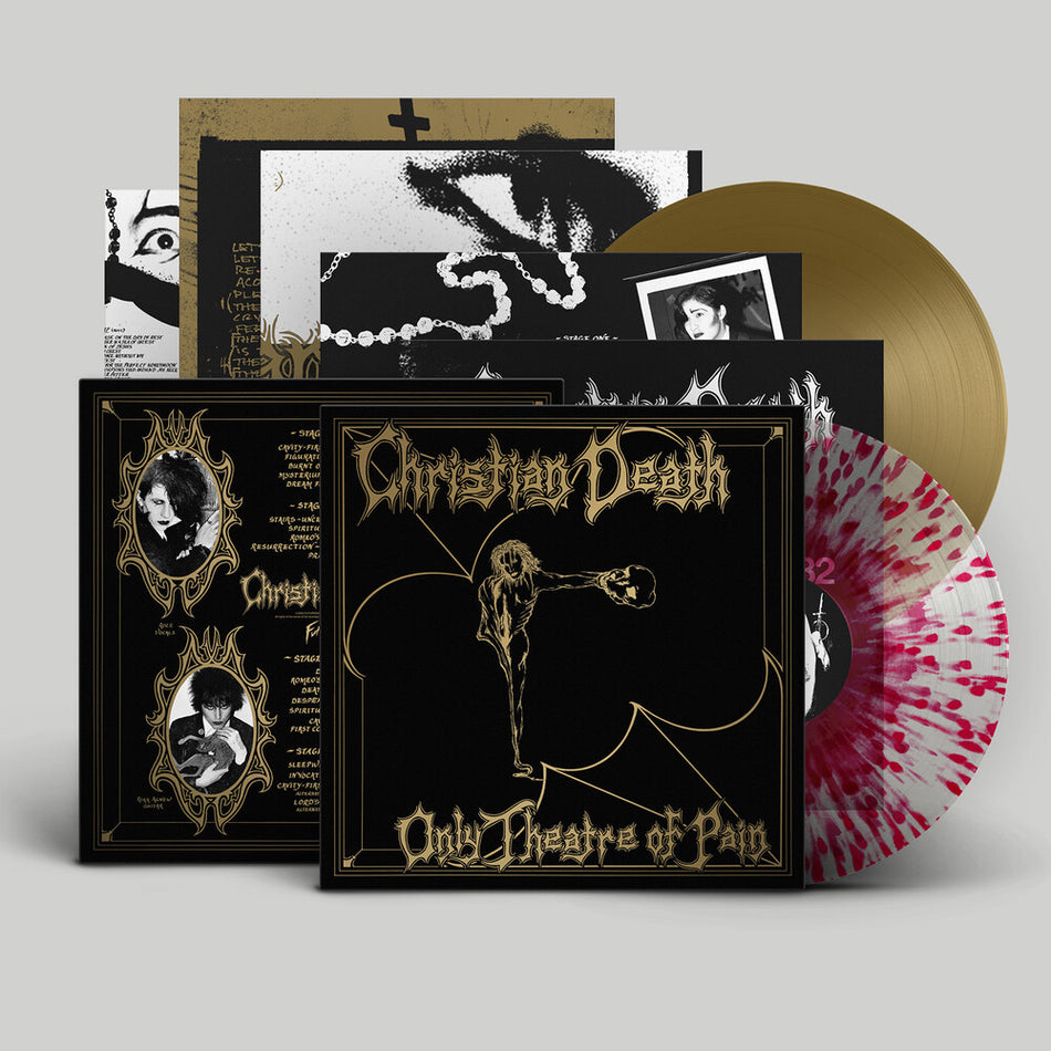 the album cover for Christian Death - Only Theatre Of Pain [Colored Vinyl] [Limited Edition] (Post)