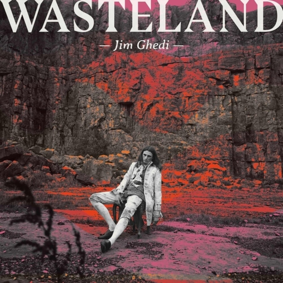 the album cover for Jim Ghedi - Wasteland [Colored Vinyl] (Red)