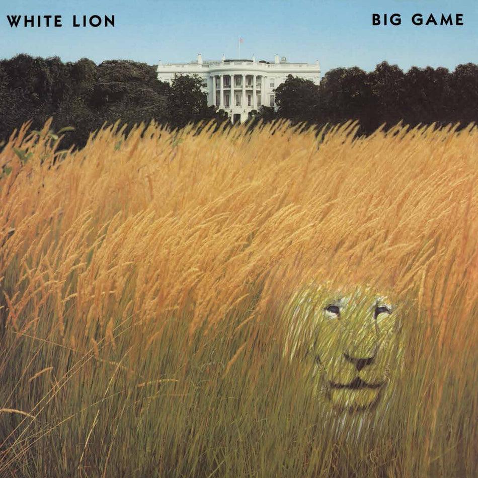the album cover for White Lion - Big Game [Clear Vinyl] (Gol) (Aniv)