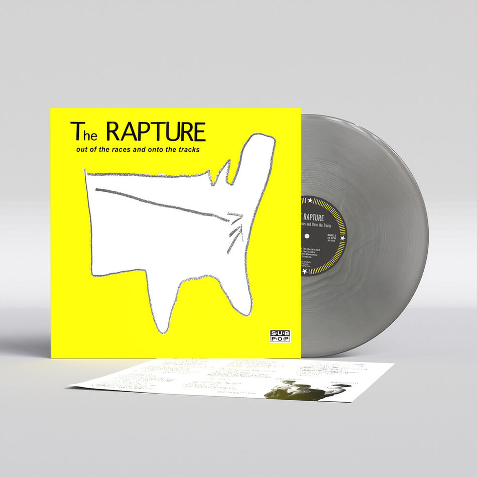 the album cover for Rapture - Out Of The Races & Onto The Tracks [Colored Vinyl] (Slv)