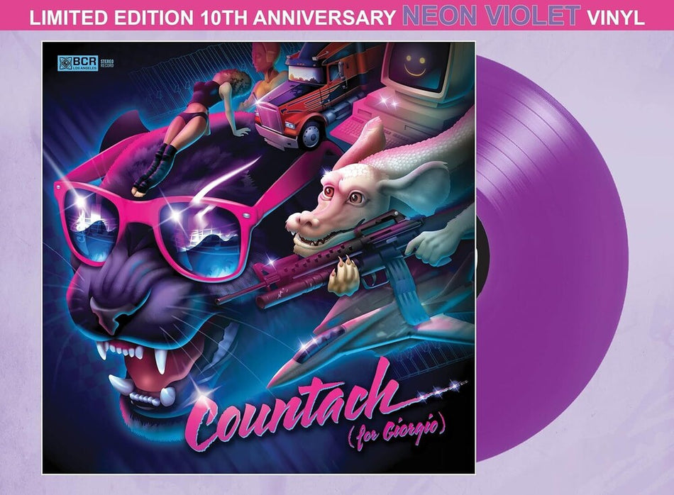 the album cover for Shooter Jennings - Countach (For Giorgio) 10th Anniversary [Colored Vinyl]