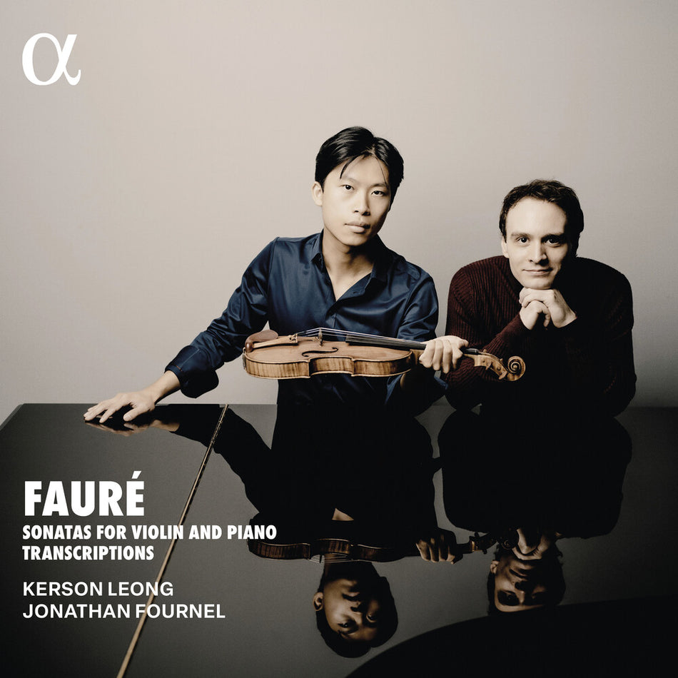 the album cover for Kerson Leong - Faure: Sons For Vn & Pno Transcriptions
