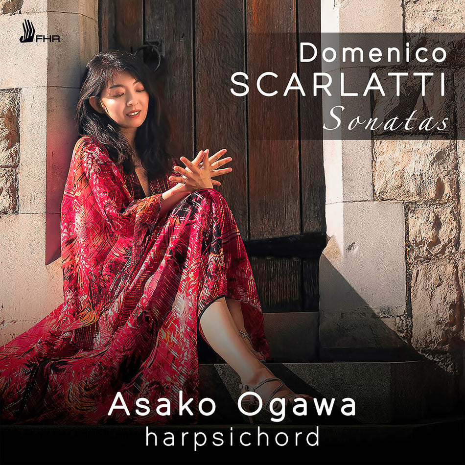 the album cover for Asako Ogawa - Domenico Scarlatti: Sonatas